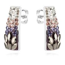 Сребърни обеци Ariana с кристали от Sw® Corsette