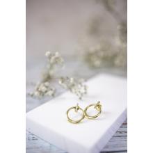 Златни обеци Circle Elegance