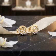 Златни обеци Sunrise