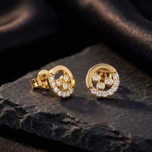 Златни обеци Sunrise