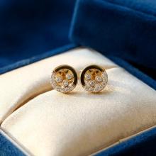 Златни обеци Sunrise