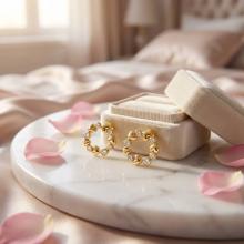 Златни обеци Fantasy Love Златни обеци Fantasy Love