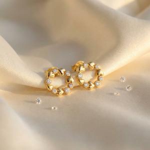 Златни обеци Fantasy Love