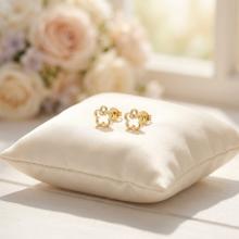 Златни обеци "Цветенца"