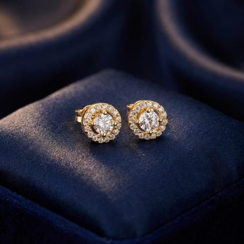 Златни обеци Valerie