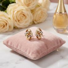 Златни обеци Плетеница Златни обеци Плетеница