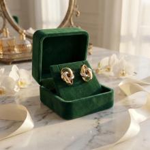 Златни обеци Плетеница Златни обеци Плетеница