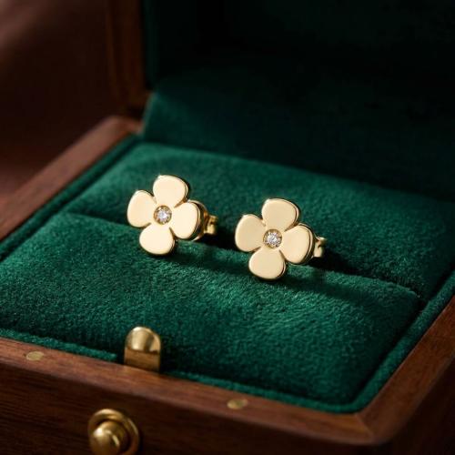 Златни обеци Цветенца