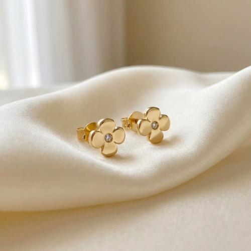 Златни обеци Цветенца