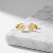 Златни обеци Цветенца Златни обеци Цветенца