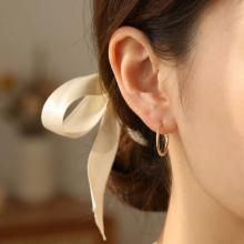 Златни обеци халки 13мм