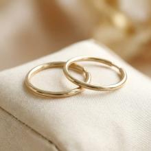 Златни обеци халки 13мм