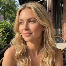 Големи златни обеци халки 70 мм Големи златни обеци халки 70 мм