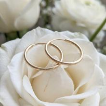 Златни обеци халки 12мм