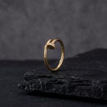 Дамски златен пръстен Пирон Дамски златен пръстен Пирон