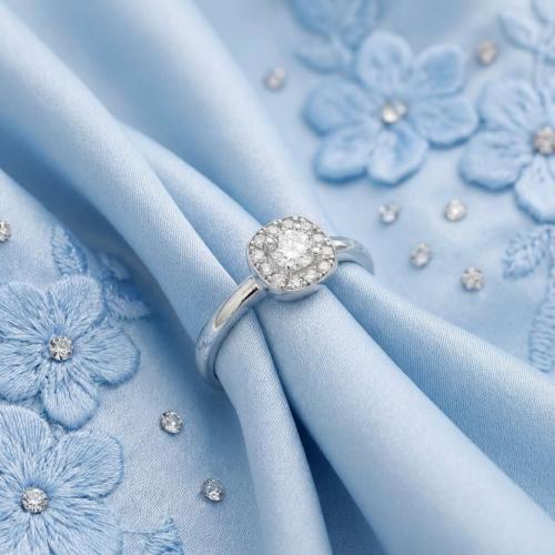 Дамски златен пръстен Идилия