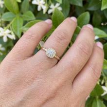 Дамски златен пръстен Идилия