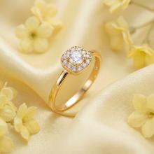 Дамски златен пръстен Идилия