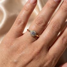 Дамски златен пръстен Идилия