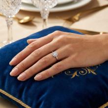 Дамски златен пръстен Идилия