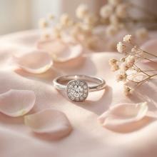 Дамски златен пръстен Идилия