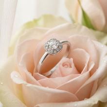 Дамски златен пръстен Идилия