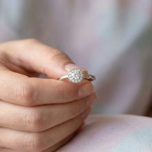 Дамски златен пръстен Идилия