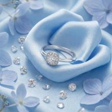 Дамски златен пръстен Идилия