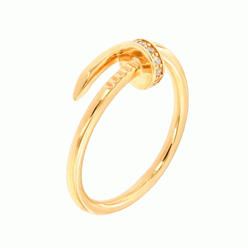 Дамски златен пръстен Пирон