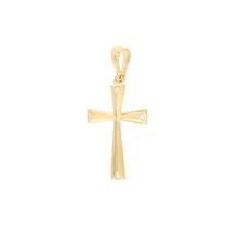 Златно кръстче с циркони