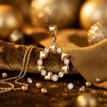 Златно колие Fantasy Love