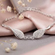 Сребърна гривна с кристали от Sw® SG405 Crystal Сребърна гривна с кристали от Sw® SG405 Crystal
