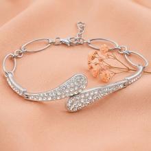 Сребърна гривна с кристали от Sw® SG408 Crystal Сребърна гривна с кристали от Sw® SG408 Crystal