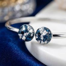 Сребърна Гривна С Кристали От Sw® SG424 Royal