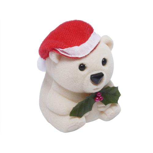 Кадифена кутия Коледно Мече