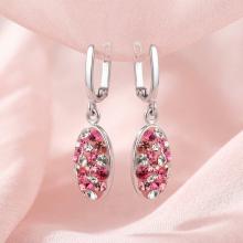 Сребърни обеци Призма Rose Shade Сребърни обеци Призма Rose Shade