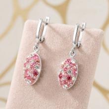Сребърни обеци Призма Rose Shade Сребърни обеци Призма Rose Shade