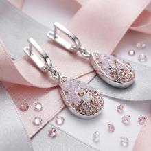 Сребърни обеци Daniela с кристали От Sw® Marilyn Сребърни обеци Daniela с кристали От Sw® Marilyn