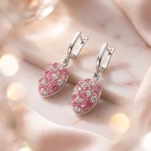 Сребърни обеци Ismera Rose Shade Сребърни обеци Ismera Rose Shade