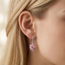 Сребърни обеци Ismera Rose Shade Сребърни обеци Ismera Rose Shade