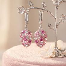 Сребърни обеци Ismera Rose Shade Сребърни обеци Ismera Rose Shade