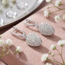 Сребърни обеци Ismera Crystal Сребърни обеци Ismera Crystal