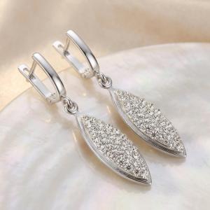 Сребърни обеци Althea Crystal