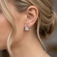 Сребърни обеци Kaelis Crystal Сребърни обеци Kaelis Crystal