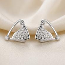 Сребърни обеци Kaelis Crystal Сребърни обеци Kaelis Crystal