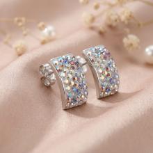 Сребърни обеци Liora AB Crystal Сребърни обеци Liora AB Crystal