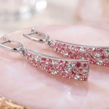 Сребърни обеци Virea Rose Shade Сребърни обеци Virea Rose Shade