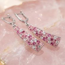 Сребърни обеци Virea Rose Shade Сребърни обеци Virea Rose Shade
