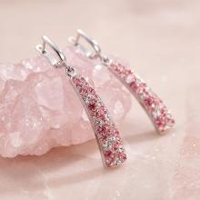 Сребърни обеци Virea Rose Shade Сребърни обеци Virea Rose Shade