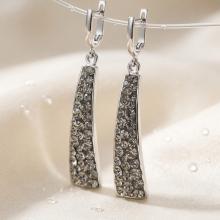 Сребърни обеци Virea Black Diamond Сребърни обеци Virea Black Diamond